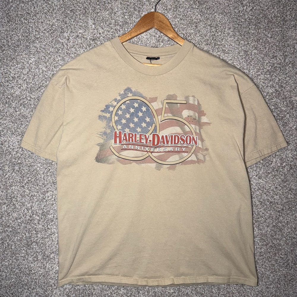 Harley-Davidson Beige Anniversary Tee